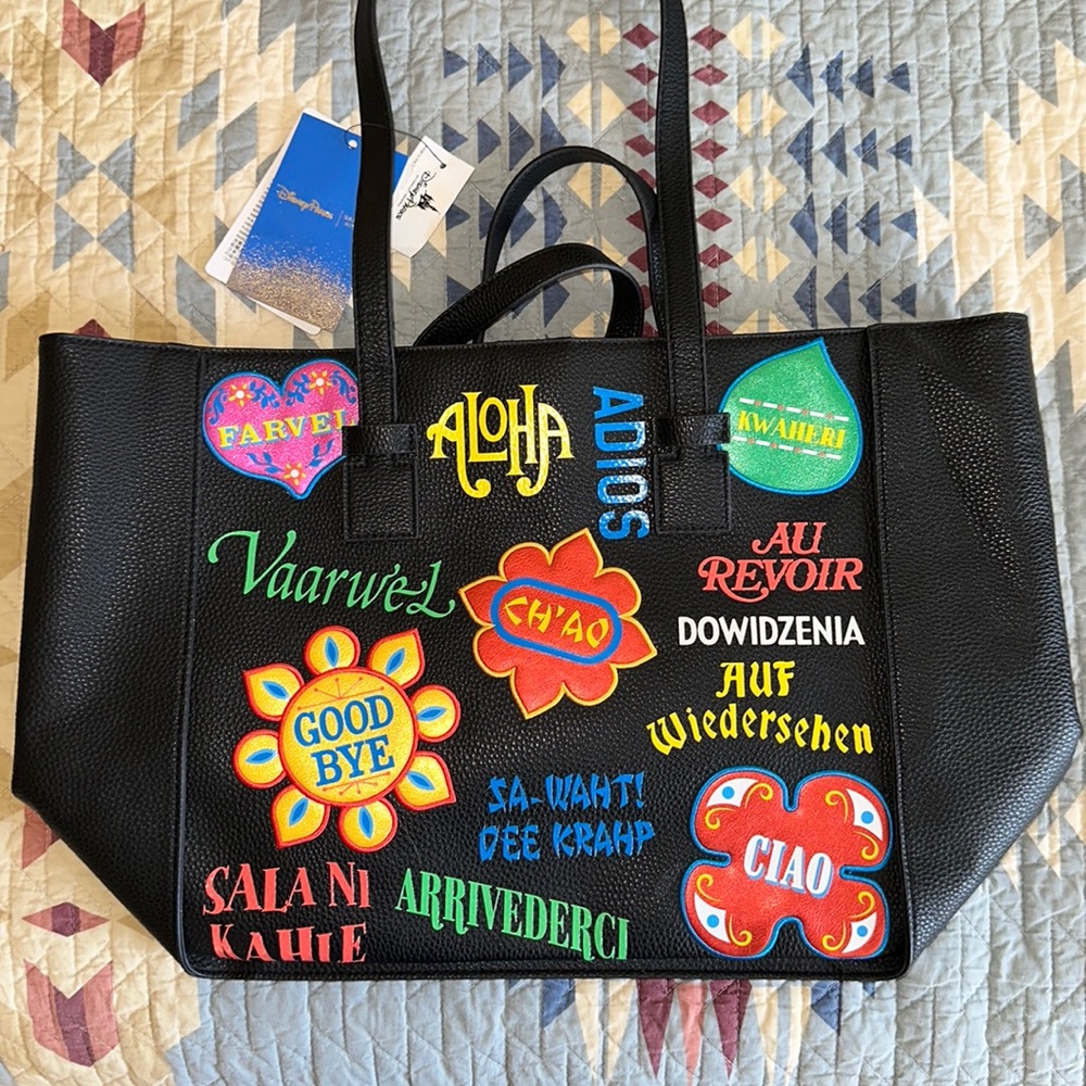 Danielle Nicole Disney Park Exclusive - it’s a small world tote bag